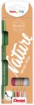 Pentel Brush Sign Pen SES15N-4 - 4 db szett (SES15N-4)