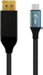 i-tec USB-C DisplayPort video átalakító 4K / 60Hz + 200cm kábel (C31CBLDP60HZ2M)