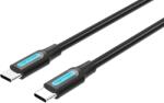 Vention Type-C (USB-C) 2.0 Male to USB-C Male Cable 1m Black PVC Type (COSBF)