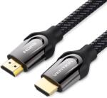 Vention Nylon Braided HDMI 2.0 Cable 2m Black Metal Type (VAA-B05-B200)