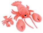 Les Ptipotos Homar de pluș Iloveyou coral - mama cu puiul (SL75601)