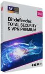 Bitdefender Total Security + Premium VPN (3 Eszköz - 1 Év) (EU) (EWK-0001-62)