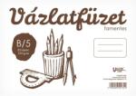 Vectra-Line Vázlatfüzet spirálozott VECTRALINE B/5 120 g 32 lapos famentes 01.01462 (01.01462)