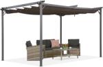 Garden Point Barna La Palma 4x4m Garden Point terasz pergola (GAP843)