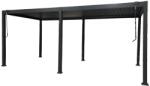 Garden Point Lagos 3x6 Garden Point szabadon álló terasz pergola antracit színben (GAP945)