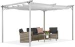 Garden Point La Palma 4x4m fehér Garden Point terasz pergola 4x4m (GAP846)