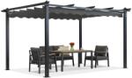 Garden Point Barbados terasz pergola 3x3 m Garden Point antracit (GAP1329)