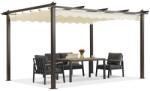 Garden Point Barbados terasz pergola 3x4 m Garden Point fa-bézs színű pergola (GAP1343)