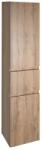 SAPHO AQUALINE ALTAIR állószekrény, jobbos, 40x184x31cm, emporio tölgy (AI485R) (AI485R)