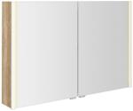 SAPHO ALIX tükrösszekrény LED világítással, 106x70x17, 5cm, Alabama tölgy (AX106-0022) (AX106-0022)
