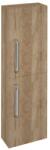 SAPHO PURA állószekrény, 2 ajtóval, balos/jobbos, 40x140x20cm, alabama tölgy (TH400-2222) (TH400-2222)