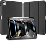 Apple iPad Pro 11" könyvtok tok, PC / TPU tok, Pencil tartóval, fekete, Dux Ducis DOMO