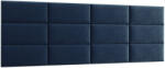 ELTAP Quadratta 240x90 kárpitozott panel, sötétkék - smartbutor