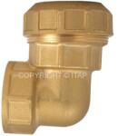 ITAP könyök menetes csatlakozóval 20 -1/2'' KPE réz B (7450012020)