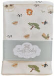 Soffi Baby takaró pamut dupla safari zöld 80x100cm - babymax