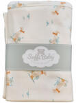 Soffi Baby takaró pamut dupla libás 80x100cm - babymax