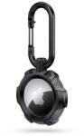 Tech-Protect Калъф с карабинер за Apple AirTag от Tech Protect Tpucarbon - Черен (9589046924002)