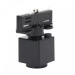 SpectrumLED SPS2 ADAPTER SLIM 3PHASE WITH SOCKET Fekete SPECTRUM (WOJ07045)