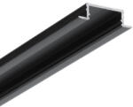 TOPMET LED profil GROOVE14. v2 BC3/Y 2000 mm fekete eloxált (K6000221)