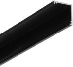 TOPMET LED profil CABI12 DUO E 2000 mm fekete eloxált (K2000221)