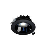 spectrumLED MIRROR - MODEL M - süllyezetett DOWNLIGHT, ADJ. DIRECTION 14W 30DEG 130X58 MM, Fekete (WLD20032_ZASILACZ)