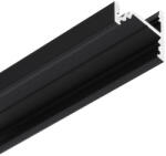 TOPMET LED profil CORNER10. v2 A1C/U1 2000 mm fekete eloxált (J6000221)