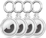 Tech-Protect 4x кaлъфи за Apple Airtag от Tech Protect Icon - Прозрачни (5906302360765)