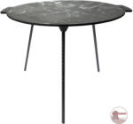 Kályhaház 3 Lábú Öntöttvas Grilltárcsa / Sütőtárcsa - Ø 38 cm - Enyhén íves, kerek