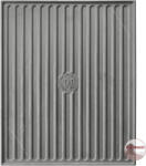 Kályhaház Kétoldalas Öntvény Grill lap és Kenyér / Pizzasütő vaslap - 400x330 mm