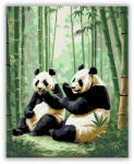 Számfestő Szecsuáni Panda Harmónia - számfestő készlet (crea7047)