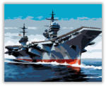 Számfestő Repülőgép-hordozó a Nyílt Tengeren - számfestő készlet (crea7098)
