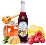 Excellence citrommal, gyömbérrel és mézzel ízesített Téli málnaszörp (430 ml)