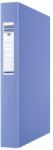 DONAU Caiet mecanic A4, plastifiat PP, 2 inele - D25mm, cu eticheta, DONAU - rosu (DN-3734001PL-10)
