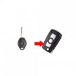 ALM Carcasa cheie telecomanda 3 butoane + lamela compatibila BMW (ALM TCT-2681)