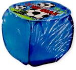  Összecsukható játéktároló fedéllel - Futball minta - 45x45x45 cm (1234526)