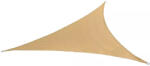  Háromszög alakú napvitorla, 3, 6 méter, bézs