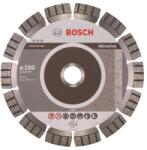 Bosch 2608602682 Gyémánt vágótárcsa Best for Abrasive 180 x 22, 23 x 2, 4 x 12 mm (2.608.602.682)