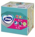 Zewa Papírzsebkendő ZEWA Kids 3 rétegű 60 darabos dobozos (6287/10769) - irodaszer