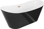 Mexen Montana 150x75 cm negru/alb/aur roz (52011507575-60)