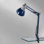 ORION Nemo kék csiptetős lámpa (ORI-LA 4-1060_BLUE) E27 1 izzós IP20