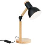 ORION Anika natúr-fekete asztali lámpa (ORI-LA 4-1220_BL) E27 1 izzós IP20