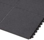 Notrax® 556 Cushion Ease Solid - Nagy teherbírású moduláris gumilapok - fekete Méret: 91cm x 91cm - gdmats - 27 773 Ft