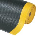 Notrax® 417 Bubble Sof-Tred - Fáradásgátló szőnyeg Dyna-Shield réteggel és buborékmintával - Fekete/sárga Méret: 91cm x 18.3m - gdmats - 550 162 Ft