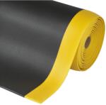 Notrax® 413 Gripper Sof-Tred - Fáradásgátló szőnyeg Dyna-Shield réteggel és hosszanti bordamintával - Fekete/sárga Méret: 91cm x 18.3m