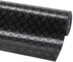 Notrax® 746 Check 'n' Roll 3 mm - Ipari sakktábla gumi futófelület - fekete Méret: 140cm x linm