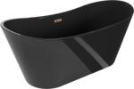 Mexen Montana 170x80 cm negru/aur roz (52011708070-60)