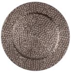  IRIS műanyag tálca, bőr hatású, arany 33 cm (676554)