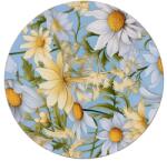  IRIS műanyag tálca, pipitér mintás, kék fehér 33 cm (676548) - bestbyte