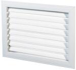Vents NUN 400x400 Ipari Szellőzőrács Műanyag Keret és Lamellák (NUN-400) - meleget