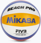 Mikasa BV550C fehér/kék/sárga strandröplabda 5 méret